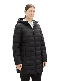 TOM TAILOR Damska kurtka Plussize, 14482 – Deep Black, 48 - Kurtki damskie - miniaturka - grafika 1