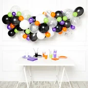 Balony i akcesoria - Girlanda Balonowa Na Halloween, Zestaw 70 Balonów - miniaturka - grafika 1