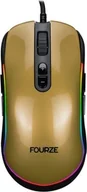 Myszki - Fourze Fourze GM700 Gaming Mouse Black/Gold - miniaturka - grafika 1