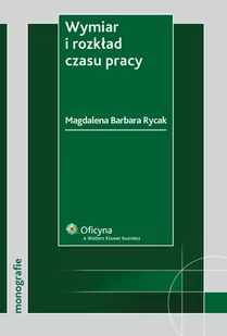 Wymiar i rozkład czasu pracy - E-booki - prawo - miniaturka - grafika 1