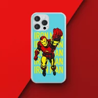 Etui i futerały do telefonów - Etui Iron Man 009 Marvel Nadruk pełny Niebieski Producent: Xiaomi, Model: REDMI 10C - miniaturka - grafika 1