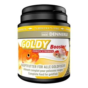 DENNERLE Pokarm podstawowy dla wszystkich złotych rybek Goldy Booster, 200 ml (7515) - Pokarm dla ryb - miniaturka - grafika 1