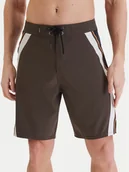 Kąpielówki męskie - Quiksilver Szorty kąpielowe Mercury Panel 20" EQYBS04896 Brązowy Regular Fit - miniaturka - grafika 1