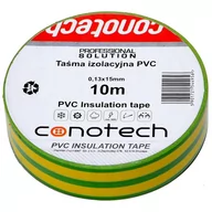 Taśmy izolacyjne i naprawcze - Taśma Izolacyjna Zielono/Żółta Pvc 0,13X15X10M Ns - miniaturka - grafika 1