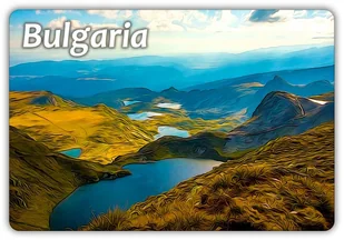 BUŁGARIA - Krajobraz - Góry - Siedem rilskich jezior - Magnes na lodówkę - Magnesy - miniaturka - grafika 1