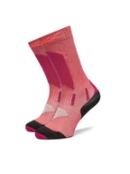 Skarpetki dla dzieci - X-Socks Skarpety narciarskie Ski Discover WYDDW24J Różowy - miniaturka - grafika 1