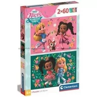 Puzzle - Puzzle 2x60 Super Kolor Alice`s Wonderland Bakery - miniaturka - grafika 1
