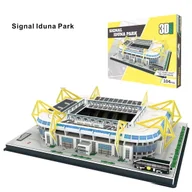 Puzzle - Stadion piłkarski - SIGNAL IDUNA PARK - FC Borussia Dortmund - Puzzle 3D 104 elementy - miniaturka - grafika 1