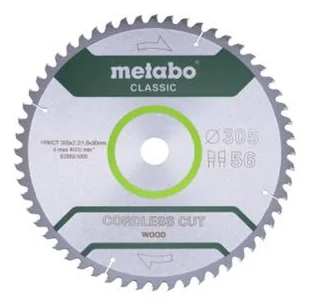 Metabo 628693000 ostrze do piły tarczowej 30,5 cm 1 szt. - Akcesoria do elektronarzędzi - miniaturka - grafika 1