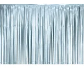 Balony i akcesoria - Kurtyna Matowa B&C Jasnoniebieska, 100X200 cm - miniaturka - grafika 1