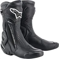Buty motocyklowe - Buty motocyklowe Alpinestars Smx Plus V2 Czarne, Czarne, 36 - miniaturka - grafika 1