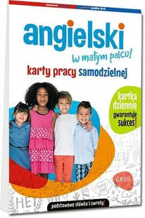 Angielski w małym palcu. Karty pracy samodzielnej - Pomoce naukowe - miniaturka - grafika 1