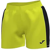 Spodnie damskie - Joma Joma Damskie spodnie maxi żółty neonowy żółty/czarny XL 901142.061 - miniaturka - grafika 1