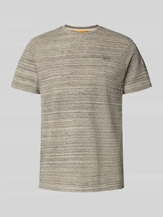 T-shirt o kroju regular fit z okrągłym dekoltem model ‘Melange’ - Koszulki męskie - miniaturka - grafika 1