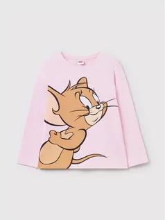 Bluzy dla chłopców - OVS Bluzka 1439209 Różowy Regular Fit - grafika 1