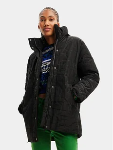 Desigual Kurtka przejściowa 23WWEW17 Czarny Regular Fit - Kurtki damskie - miniaturka - grafika 1