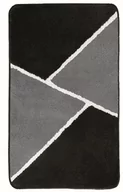Dywaniki łazienkowe - Kleine Wolke Hailey Dywan kąpielowy czarny 60x100 cm - miniaturka - grafika 1