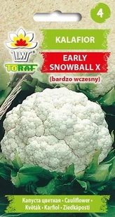 Kalafior EARLY SNOWBALL X (wczesny) Brassica oleracea L. var. botrytis - Nasiona i cebule - miniaturka - grafika 1