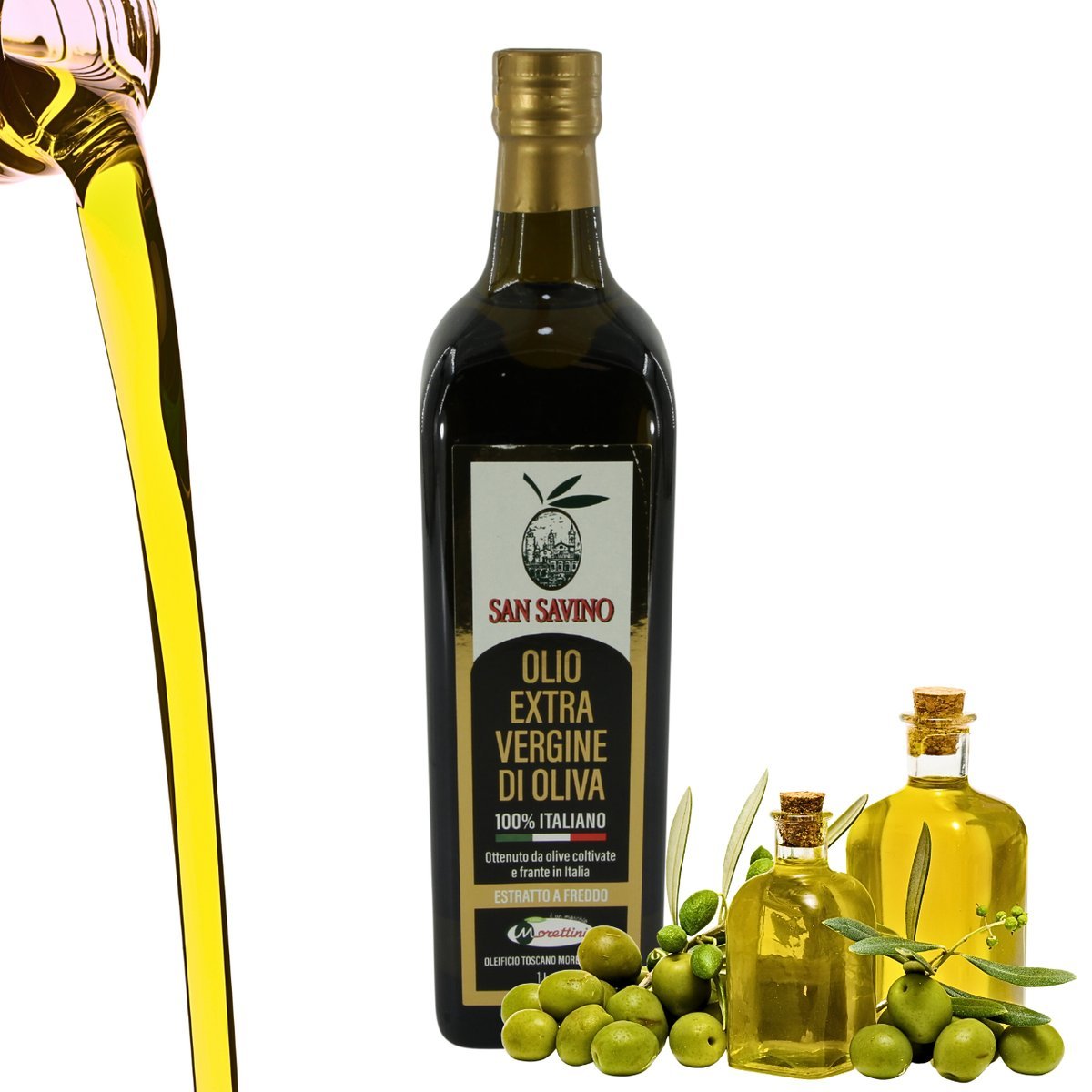 MORETTINI oliwa extra vergine SAN SAVINO 1L Włochy Toskania
