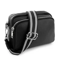 Torebki damskie - Alessio TOREBKA Damska CROSSBODY LISTONOSZKA KOPERTÓWKA na ramię PASEK - miniaturka - grafika 1