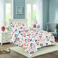 Pościel - Bawełniana pościel jednoosobowa 140x200 cm Nela – Cotton House - miniaturka - grafika 1