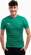 Koszulki męskie - Puma Koszulka męska Puma teamULTIMATE zielona 705371 05 S - miniaturka - grafika 1