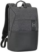 Torby na laptopy - Rivacase Plecak na laptop 13,3" Lantau 8825 Czarny 8825 Black Mélange - miniaturka - grafika 1