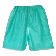 Odzież medyczna - Spodenki do kolonoskopii dla pacjenta zielone flizelina 25g 1szt - miniaturka - grafika 1