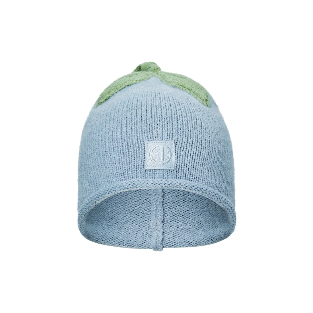 ELODIE DETAILS - czapka zimowa, Furry Knit Beanie, Blueberry Bliss, 2-3 lata