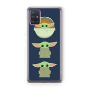 Etui i futerały do telefonów - Etui na SAMSUNG Galaxy A51 STAR WARS Baby Yoda 007 - miniaturka - grafika 1