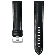 Akcesoria do smartwatchy - Samsung Pasek skórzany Novonappa Hybrid do Galaxy Watch Active 2/Galaxy Watch 3 Czarny 22mm) GP-TYR840BRBBW | DOSTARCZAMY JESZCZE DZIŚ ZA 0 ZŁ NA ZAMÓWIENIA OD 199 ZŁ! | DOGODNE RATY | NIE CZEKAJ! - miniaturka - grafika 1
