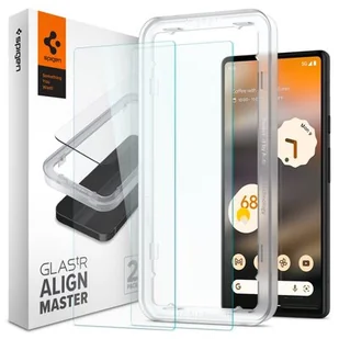 Szkło hartowane Spigen Alm Glas.Tr Slim do Google Pixel 6A  2 szt.) - Szkła hartowane na telefon - miniaturka - grafika 1