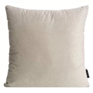 Poszewki na poduszki - Euro Firany Poszewka Eurofirany Velvet Eliza Beżowy 45x45 1217018 - miniaturka - grafika 1