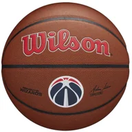 Koszykówka - Wilson Team Alliance Washington Wizards Ball WTB3100XBWAS, unisex, piłki do koszykówki, Brązowe - miniaturka - grafika 1