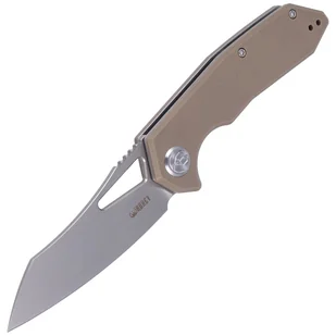 Nóż składany Kubey Knife New Vagrant Tan G10, Sandblast AUS-10 (KU291B) - Noże - miniaturka - grafika 6