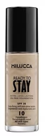 Podkłady do twarzy - Milucca Milucca Ready to Stay Foundation 10 - podkład do twarzy 30ml - miniaturka - grafika 1