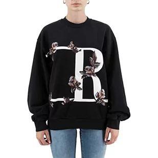 Replay Bluza damska, 098 BLACK, M - Bluzy damskie - miniaturka - grafika 1