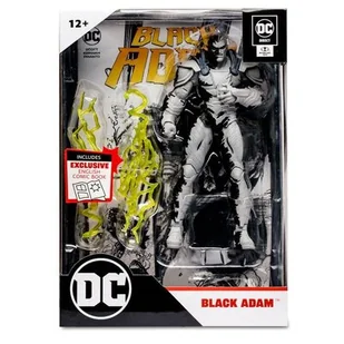 Figurka Dc Direct Page Punchers - Black Adam With Black Adam Comic (Line Art Variant) - Figurki kolekcjonerskie - miniaturka - grafika 1