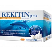 Przeziębienie i grypa - Hasco-Lek REKITIN PRO 60 kapsułek 3097461 - miniaturka - grafika 1