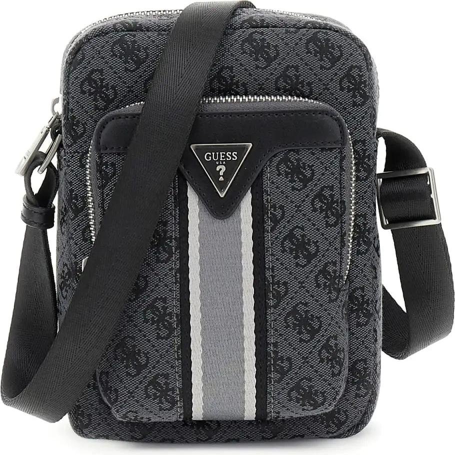 Kompaktowy plecak Guess Milano Coal/Black MISTP5163