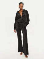 Spodnie sportowe damskie - Juicy Couture Spodnie dresowe Caisa JCSEBJ008 Czarny Slim Fit - miniaturka - grafika 1