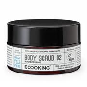 Peelingi do ciała - Ecooking Body Scrub 02 Scrub do ciała na bazie naturalnych olejów i soli sycylijskiej o zapachu cytrusów, fiołka i białego pieprzu 350g - miniaturka - grafika 1