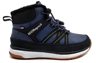 Śniegowce damskie - KangaROOS K-WB Loma RTX Śniegowce, dk Navy/Lime, 33 EU, Dk Navy Lime, 33 EU - miniaturka - grafika 1