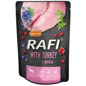 Mokra karma dla psów - Dolina Noteci Rafi indyk,borówka,żurawina 300g - miniaturka - grafika 1