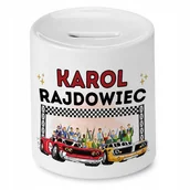 Skarbonki - Skarbonka 330 ml Dla Karola Syna Dziecka Prezent z Nadrukiem ze Zdjęciem - miniaturka - grafika 1