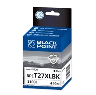 Tusze zamienniki - T2711 / 27XL  BLACK tusz  BLACK POINT do Epson WorkForce WF-3640 DTWF, Epson WorkForce WF-7110 DTW, Epson WorkForce WF-7610 DWF - miniaturka - grafika 1