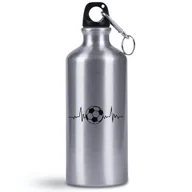 Shakery i bidony sportowe - Butelka/bidon 500 ml prezent dla kibica piłki nożnej, piłka nożna + imię, 7 - miniaturka - grafika 1