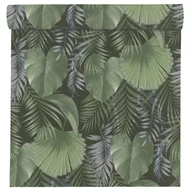 Tapety - Tapeta Liście Selection Vinyl 829846 zielona winylowa na flizelinie - miniaturka - grafika 1