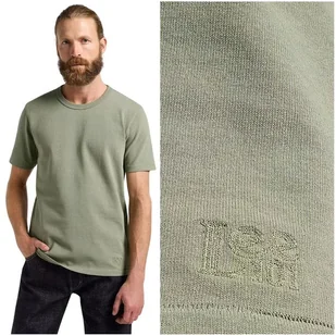 Lee 101 CORE TEE PREMIUM t-shirt mięsista bawełniana koszulka męska logo XL - Koszulki męskie Lee 101 CORE TEE PREMIUM t-shirt mięsista bawełniana koszulka męska logo XL - Koszulki męskie - miniaturka - grafika 1