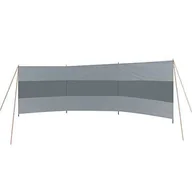 Akcesoria do elektronarzędzi - Bo-Camp Parawan przeciwwiatrowy 500 x 140 cm, w zestawie linki napinające i 4 drążki metalowe 4367647 - miniaturka - grafika 1
